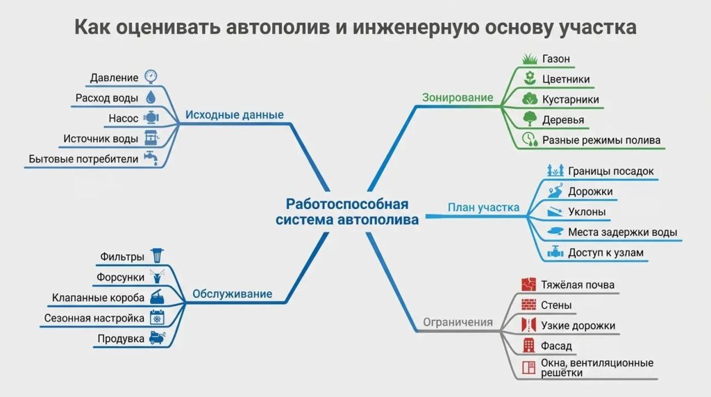 Работоспособность системы автополива